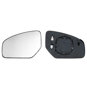 FOR HONDA CIVIC 2012 - 2017 WING MIRROR GLASS HEATED WITH BASE PLATE LEFT SIDE - Picture 1 of 4
