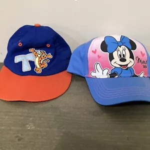 NEW Disney Minnie Mouse Youth Hat Cap Blue Adjustable One Size Fits Most - Picture 1 of 20