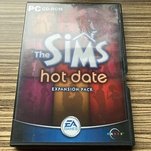 The Sims Hot Date ~ Expansion Pack ~ PC CD-ROM Game NO MANUAL - Picture 1 of 6