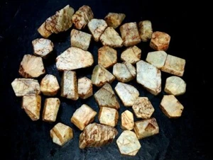 Natural Untreated Unheated White Sapphire Rough Gemstone Lot - Picture 1 of 2