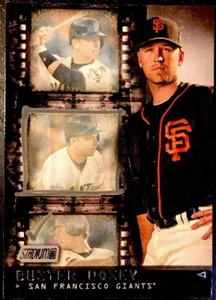 BUSTER POSEY - 2016 Stadium Club CONTACT SHEET #CS-8 - SAN FRANCISCO GIANTS - Picture 1 of 2