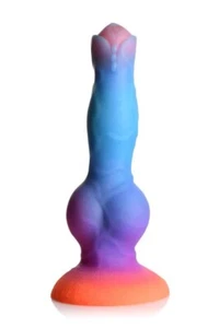 Creature Cocks Space Cock Glow-In-The-Dark Silicone Alien Dildo - Fantasy Fetish - Picture 1 of 7