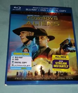 Cowboys & Aliens PG-13 2 Hr. 15 Min. @ 2011 Blu-ray + Dvd - Picture 1 of 2