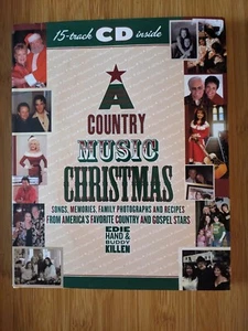 Country Music Christmas Songs Memories, Family Photographs and Recipes W/CD - Picture 1 of 5