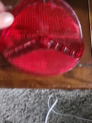 1957 OLDSMOBILE SUPER 88 98 TAIL LIGHT LAMP LENS NEW NORS GLO BRITE 719 Nos - Image 1 of 4