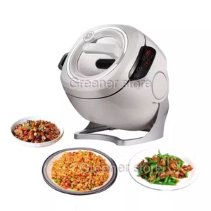 Rotazione Elettrico Mescolare Macchina Automatico Padella No Stick Fornello 6L - Imagen 1 de 13