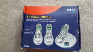 BT Studio 1500 Trio Landline Telephone system sold as seen - Zdjęcie 1 z 12