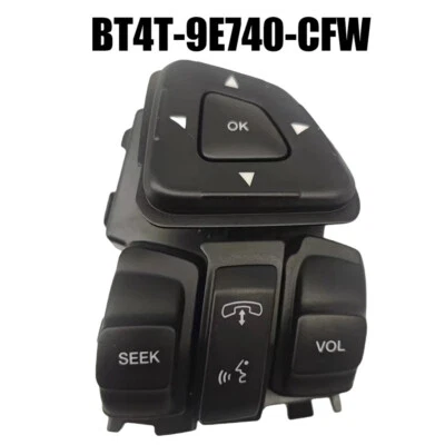 Interruptor de control del volante BT4T9E740CFW para Ford Edge 2011-2015 Flex 2013-19 Foto 1 de 4