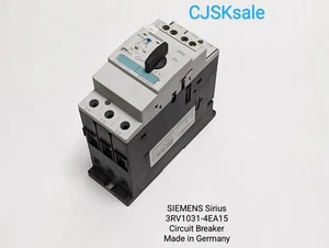 SIEMENS Sirius 3RV1031-4EA15 Circuit Breaker Made In Germany (USED). - Picture 1 of 9