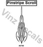 Custom Pinstriping Scroll Decal Set #32 – 2 Pack, 9.75 X 5.75 Inches