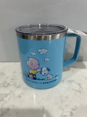 Zak! Peanuts 75th Anniversary Snoopy Stainless Steel Explorer Mug, 13 oz - Image 1 of 4
