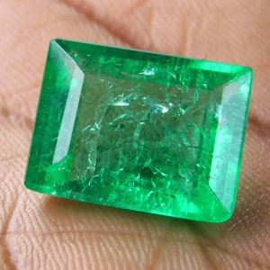 Esmeralda Natural Verde Vivo 10.00 ct Certificado IGL - Tesoro Brasil Premium - Imagen 1 de 3