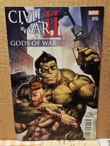 Civil War II: Gods of War #1 Incentive Jay Anacleto Variante Marvel Comics Sehr guter Zustand - Bild 1 von 2