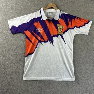 Umbro Scotland Soccer Jersey Mens M 1992 1993 Away Kit Replica Collared Vintage - Bild 1 von 6