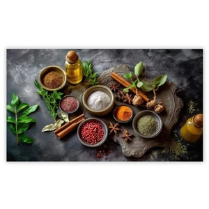 Herdabdeckplatte Induktion Glas Ceranfeldabdeckung Schneidebrett Herdschutz - Bild 1 von 5