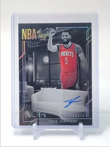 FRED VANVLEET 2024-25 PANINI NOIR NBA NIGHT AUTOGRAPH AUTO 29/75 - Picture 1 of 2