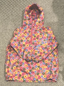 The Children's Place Girls S (4)Floral Colorful Packable School Wind Rain Jacket - Picture 1 of 10