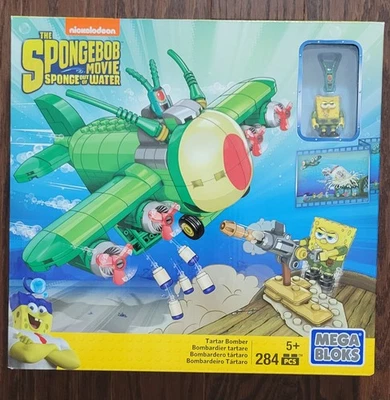 Mega Bloks Spongebob Movie Sponce out of Water Tartar Bomber New and Sealed - Image 1 of 2
