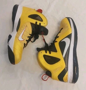 Nike LeBron 9 IX P.S. Elite Taxi 2012 Yellow Size 9.5 Sneakers 516958-700 - Picture 1 of 9