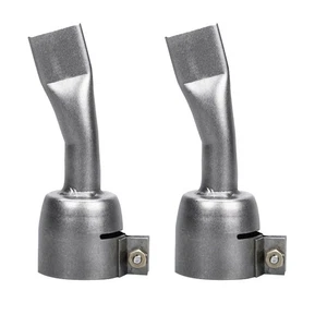 Hocheffiziente 20 mm flache Schweißdüsenspitzen für PVC mit Edelstahl - Picture 1 of 12