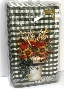 ROBERTS AND REID 32 Dinner/Guest Napkins 3-ply FALL SUNFLOWERS HARVEST NEW - Picture 1 of 4