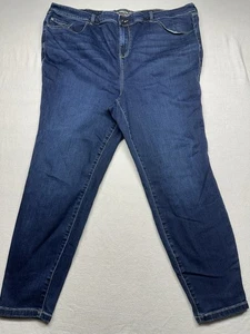 Torrid Damen Middle Super Skinny Super Soft Gr. 24R Dark Denim Jeans - Bild 1 von 7