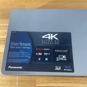 Panasonic DMP-BDT720 Ultra HD 4K 3D Blu-ray & DVD Player With HDMIRemote & WiFi - Picture 1 of 10