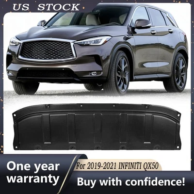 PARA INFINITI QX50 2019-2021 BAJO CUBIERTA DEL MOTOR PROTECTOR CONTRA SALPICADURAS DELANTERO  Foto 1 de 4