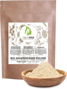 Fibra di acacia biologica in polvere 400 g-90% fibre, solubile, senza glutine senza OGM - Foto 1 di 11