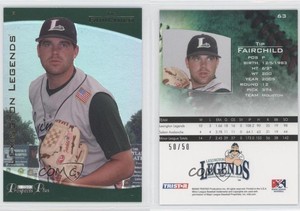 2006 TRISTAR Prospects Plus Gold /50 Tip Fairchild #63