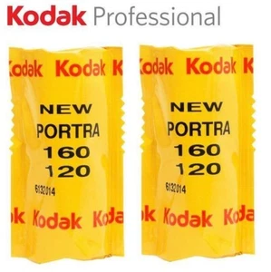 2 Rolls x KODAK Pro PORTRA 160 ISO 120 Medium Format Color Negative Film - Picture 1 of 1