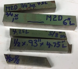 Lote de 5 piezas HSS en blanco, Rex 95, Rex M3, Gorham M2D, torno Toolbit - Imagen 1 de 11