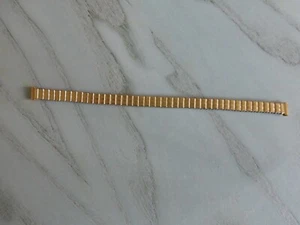 Edelstahl Stretch-Uhrenarmband Zugband Flexband goldfarben 8 mm - Bild 1 von 3