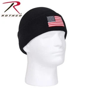 Rothco US Flag Embroidered Watch Cap - Picture 1 of 1