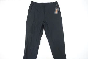 BASS OUTDOOR BA42P134 BLACK 2XL ELASTIC WAIST ACTIVE PANTS MENS NWT NEW - Picture 1 of 11