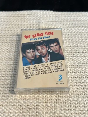 Stray Cat Strut by The Stray Cats (Cassette, 1987, Capitol Records) Foto 1 de 4