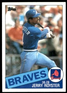 1985 Topps Baseball #776 Jerry Royster - Picture 1 of 6