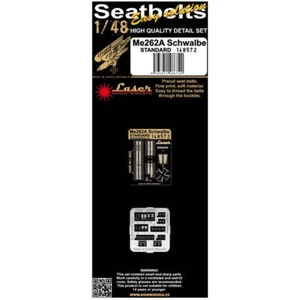 Cinturones de seguridad y hebillas de PE HGW escala 1/48 Me262A Schwalbe (estándar) - 148572 - Imagen 1 de 2