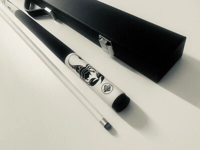Sting Scorpion White Graphite Pool Snooker Billiard Cue and Black Cue Case Gift - image 1 of 4