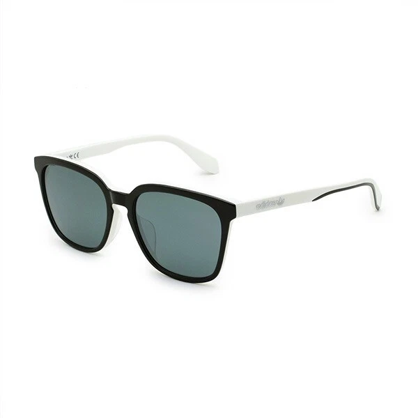 Adidas OR0061-F 05C Negro/Blanco Cuadrado Plástico Gafas de Sol Marco 55-17-145 Foto 1 de 1