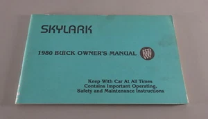 Manuale Dell'Owner / Manuale Buick Skylark Anno 1979 - Foto 1 di 2