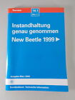 Manuale Officina Manutenzione Esattamente Preso VW New Beetle 9C Da 1999