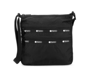 LeSportsac Crossbody Bag Purse Candace North South Black Core NWT MSRP $75 - Picture 1 of 4