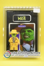 The Mask STANLEY IPKISS Custom Carded Minifigure Display Mini-Figure Jim Carrey