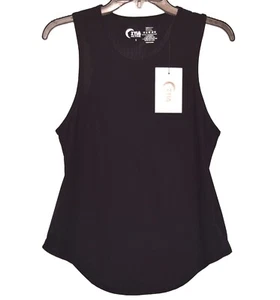 NWT ZYIA Active Black Lightweight Sleeveless Premium Tank Top Size S - Picture 1 of 8