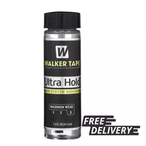 Walker Tape Ultra Hold Glue-Adhesive – 1.4 fl oz Brush On *New - Picture 1 of 3