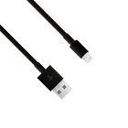 Câble USB Kentek Blk 6' Lightning données de synchronisation de charge certifiées MFi pour iPhone iPad