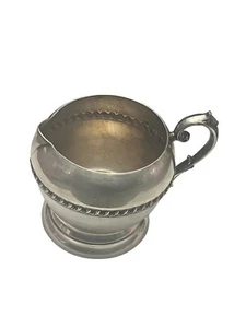 Vintage Federal Silver Co Handle Creamer Pourer Pitcher Cup Hollywood Victorian - Picture 1 of 7