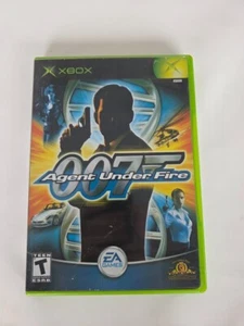 007 Agent Under Fire Juego Xbox con Estuche y Manual EA Juegos James Bond Shooter - Imagen 1 de 4