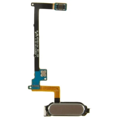 Flex Cable with Home Button for Samsung Galaxy Note 4 Bronze Gold Push Key Touch - Image 1 of 2